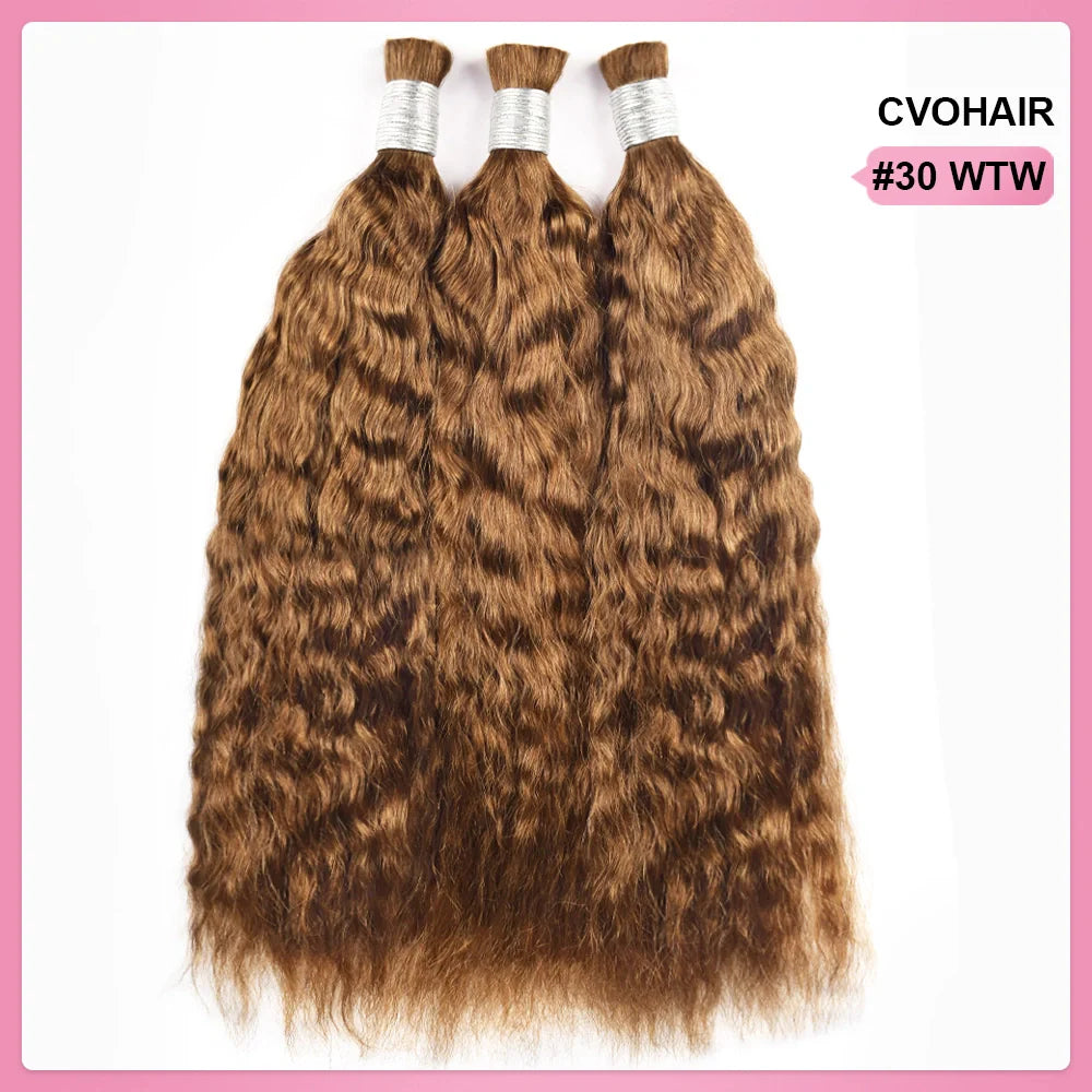 #30 Wet & Wavy Best Human Hair For Boho Braids CVOHAIR