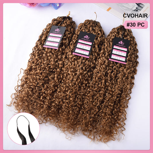 #30 Pixie Curly 100% Human Hair Hair Extensions CVOHAIR