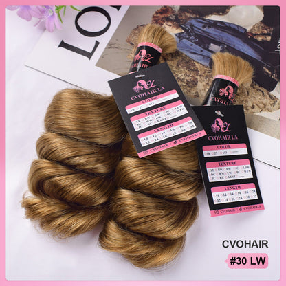 #30 Boho Braids Loose Wave 100% Human Hair CVOHAIR