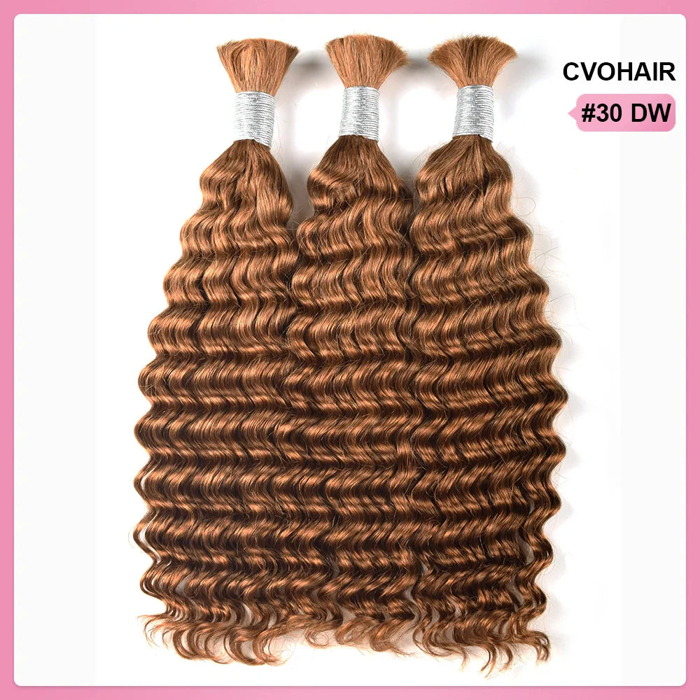 #30 Hot Braids Bulk Human Hair CVOHAIR