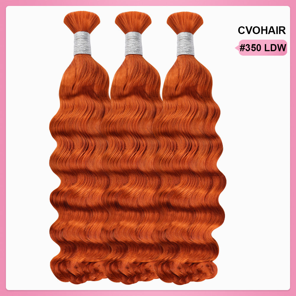 #350 Loose Deep Wave Best Human Hair For Boho Braids CVOHAIR
