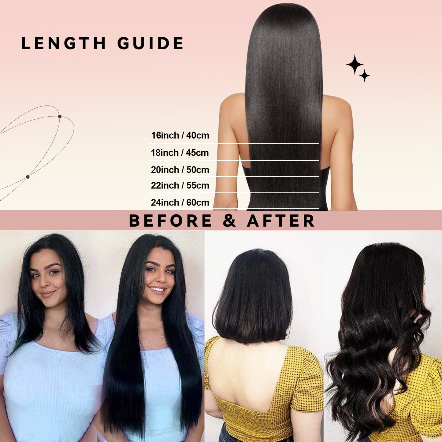 #1B 7Pcs Straight Free Shipping Small PU Seamless Clip ins Hair Extensions Real Human Hair 120G CVOHAIR