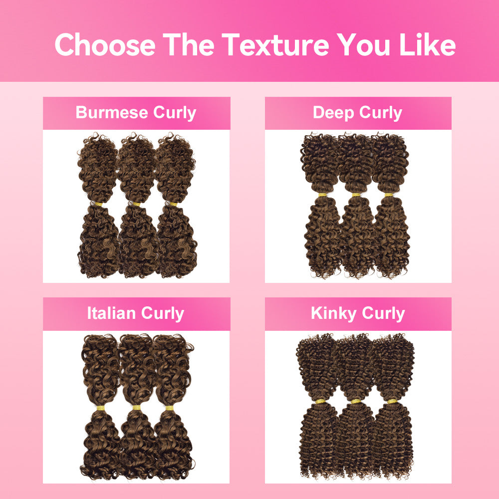 #4 SDD Boho Braids Human Hair CVOHAIR