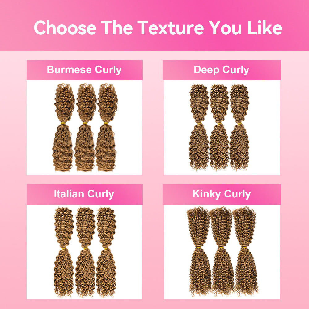 #30 SDD Boho Braids Human Hair CVOHAIR