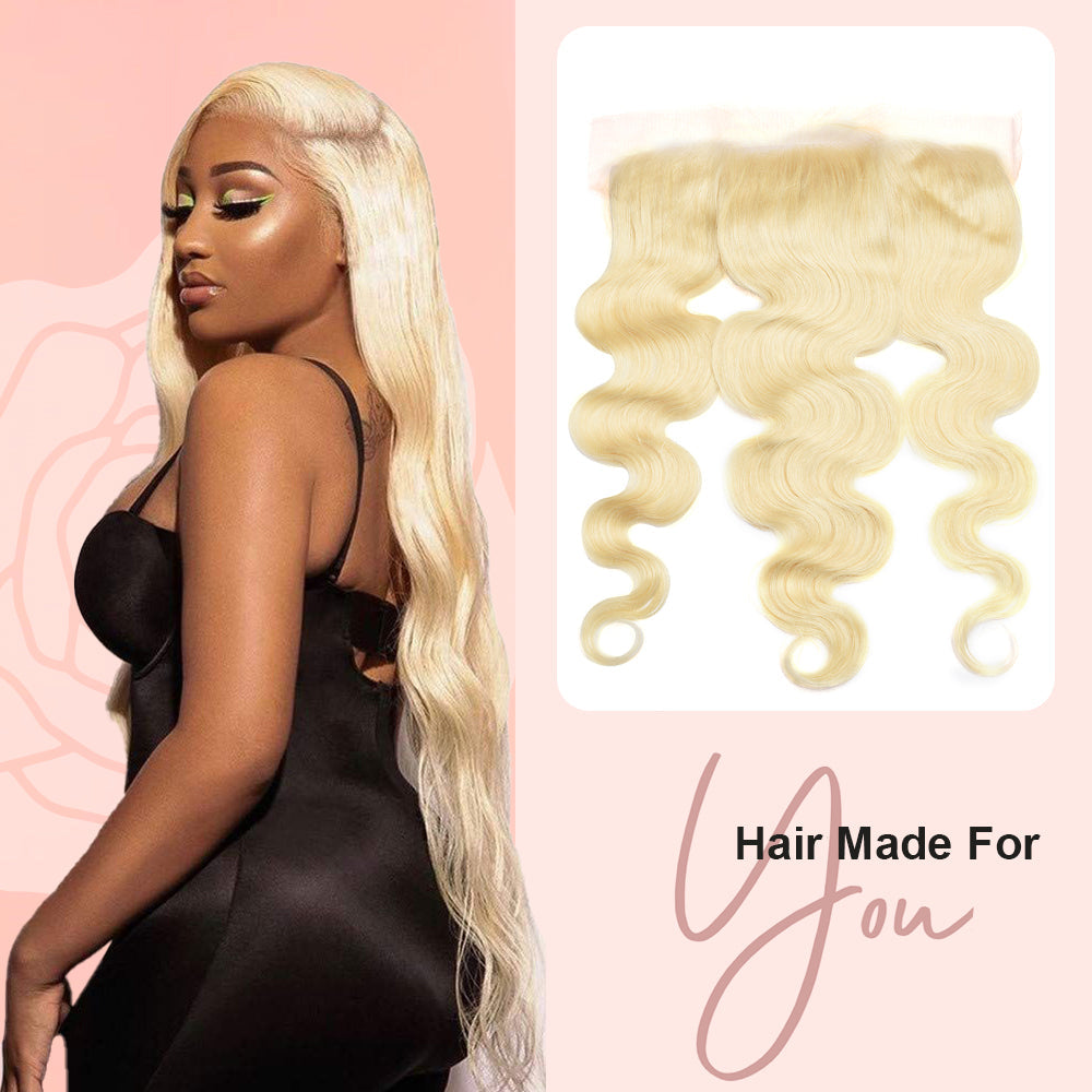 Body Wave #613 HD Lace Closure Human Hair Cvohair