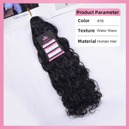 Water Wave Crochet Human Hair Extensions CVOHAIR
