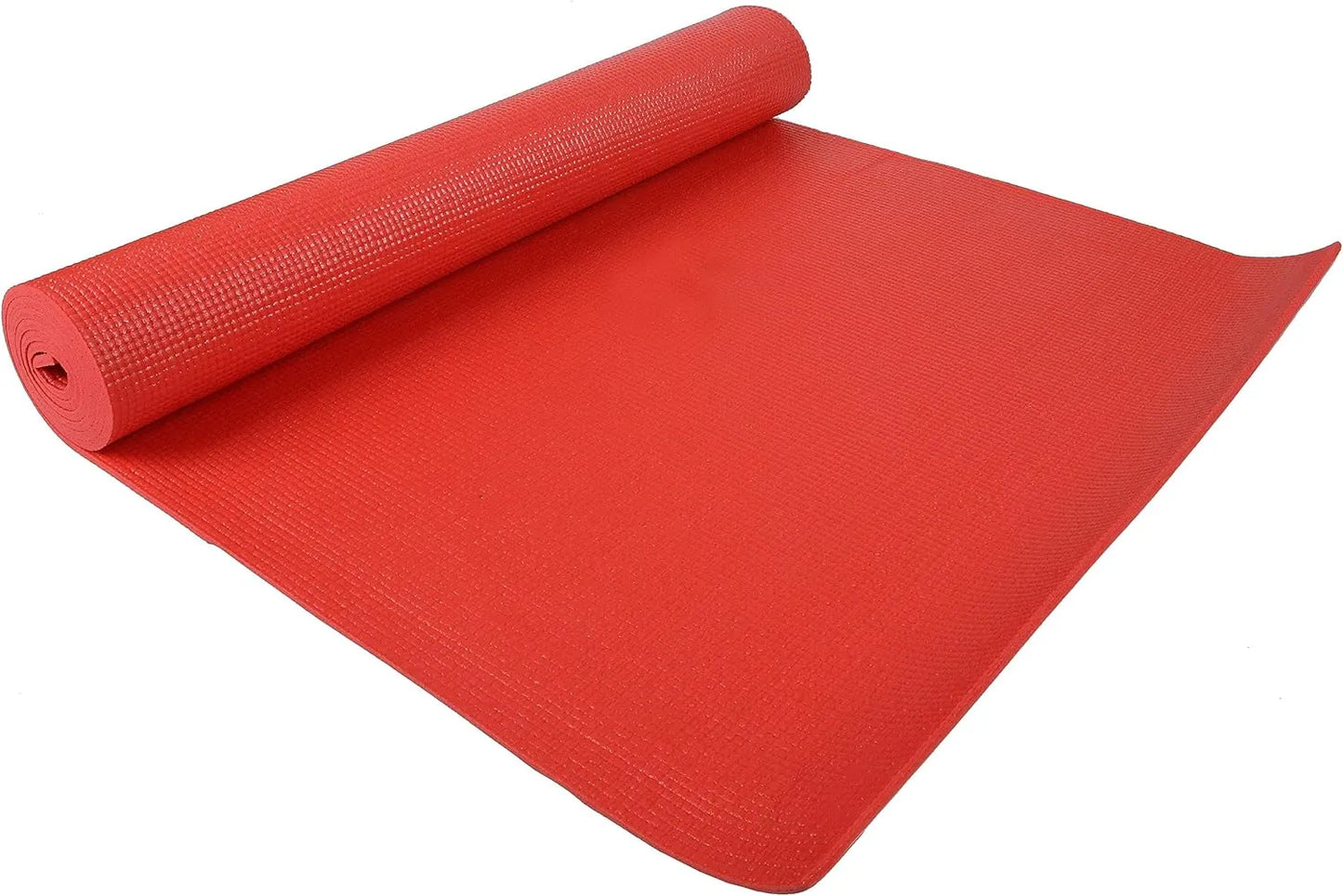 Fitvids All Purpose 1/4-Inch High Density Anti-Tear Exercise Yoga Mat with Carrying Strap, Multiple Colors
