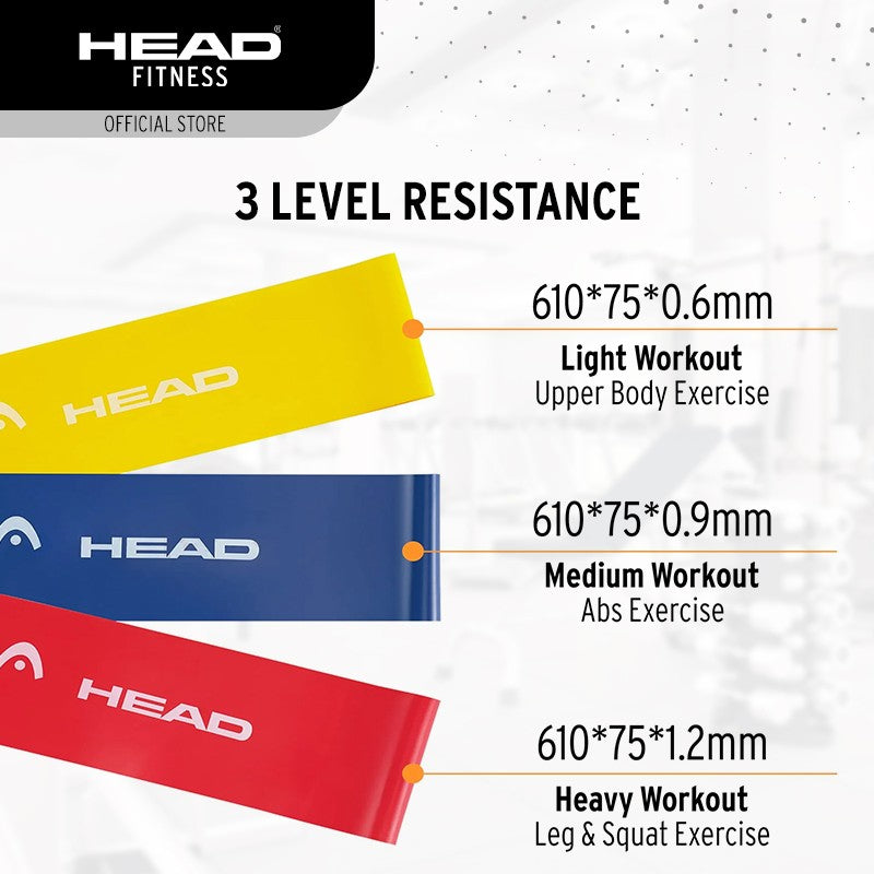 HEAD Resistance Loop Band Set 3