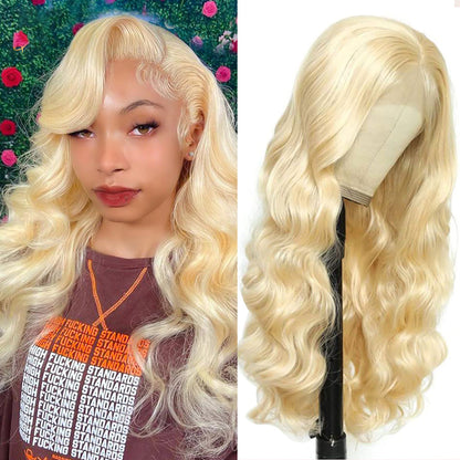 #613 Body Wave Blonde HD Lace Front Wigs Human Hair 200% Density Lace Frontal Wig Pre Plucked with Baby Hair CVOHAIR
