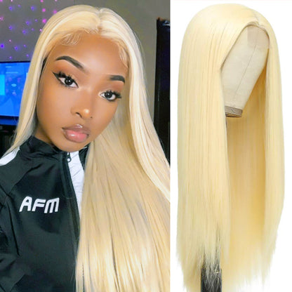 #613 Straight Blonde HD Lace Front Wigs Human Hair 200% Density Lace Frontal Wig Pre Plucked with Baby Hair CVOHAIR