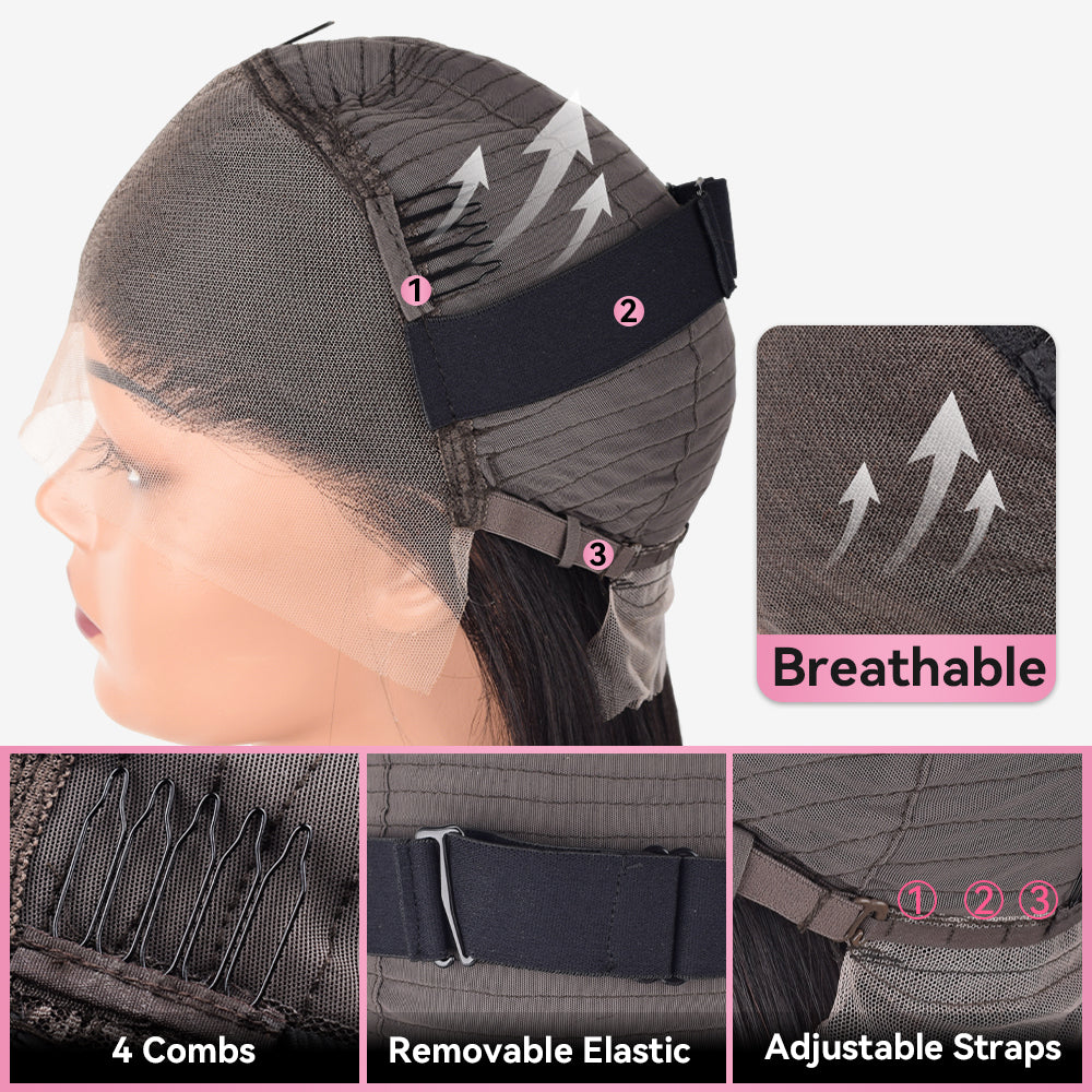 SDD Vietnam Bone Staright 13*4 Transparent Lace 22inch CVOHAIR