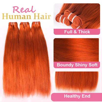 #350 Straight 10A Bundles Virgin Hair 100% Unprocessed Weave Human Hair Double Weft CVOHAIR