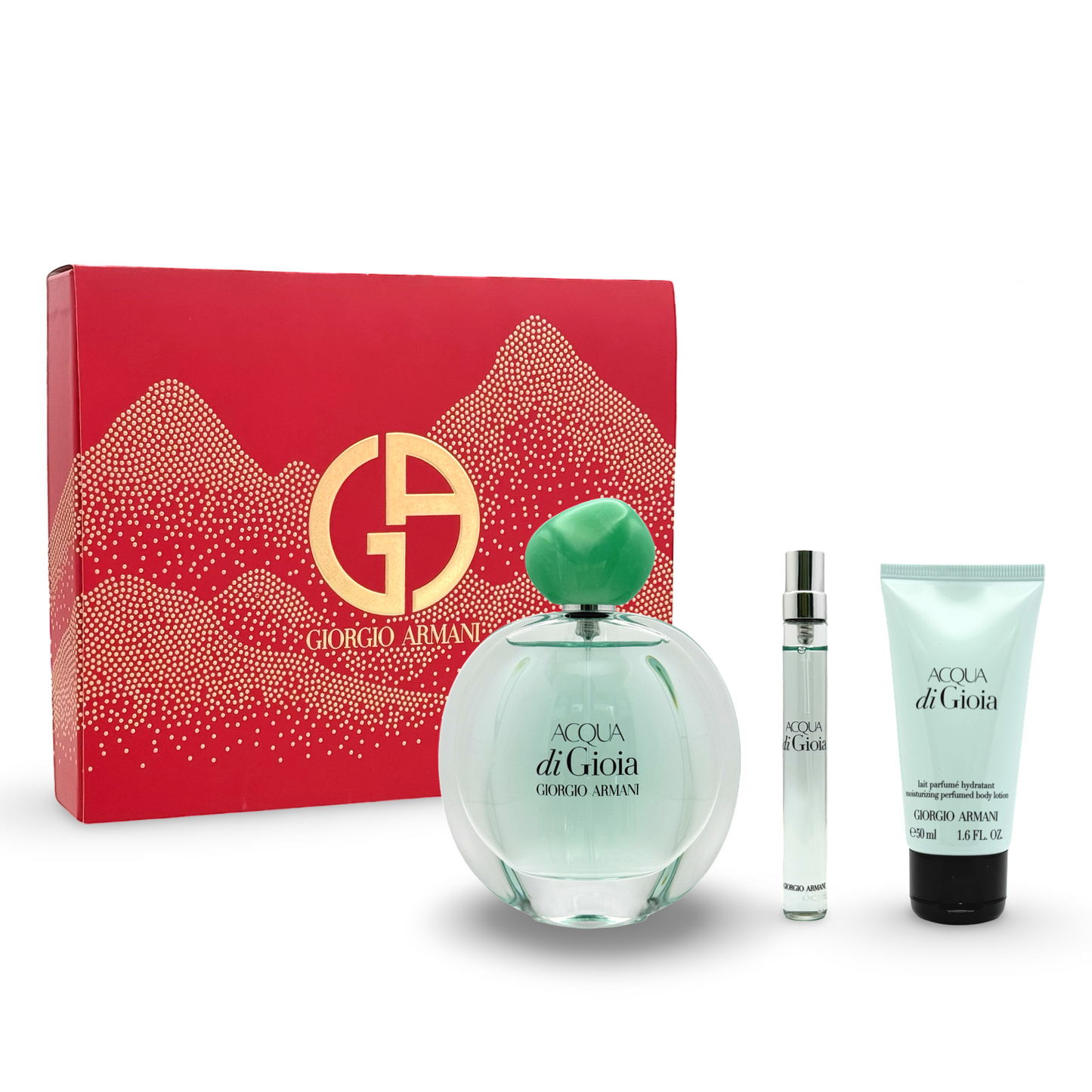 Gift Set Acqua de Gioia by Githtorgio Arthtmani 3 pcs