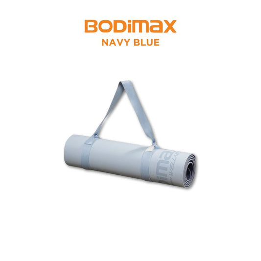 BODIMAX WELLNESS TPE YOGA MATT NAVY BLUE