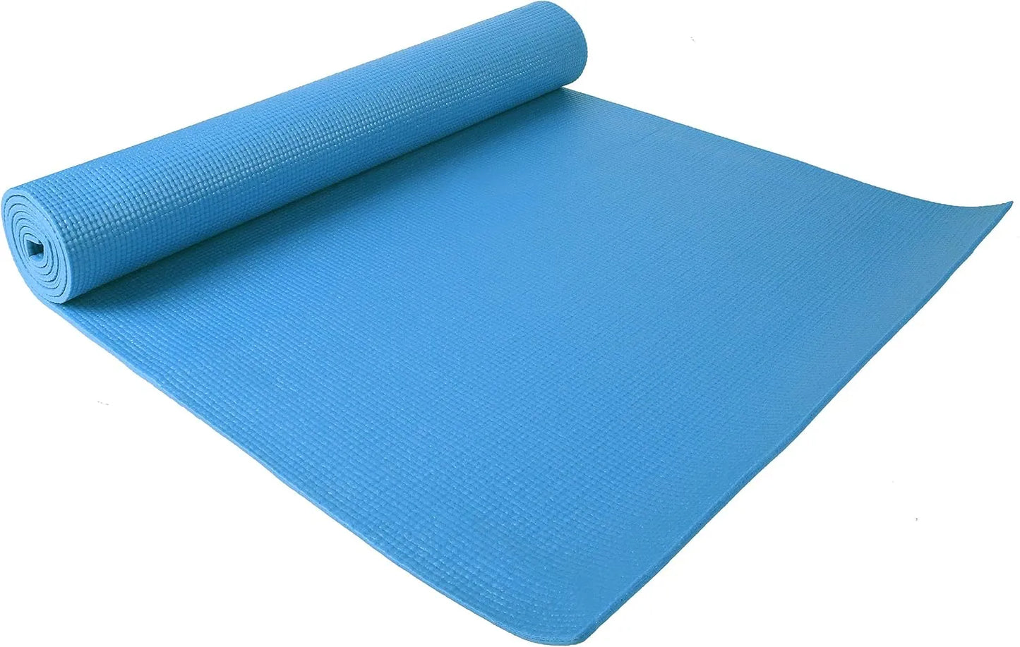 Fitvids All Purpose 1/4-Inch High Density Anti-Tear Exercise Yoga Mat with Carrying Strap, Multiple Colors