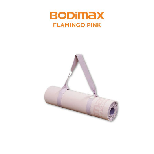 BODIMAX WELLNESS TPE YOGA MAT FLAMINGO PINK