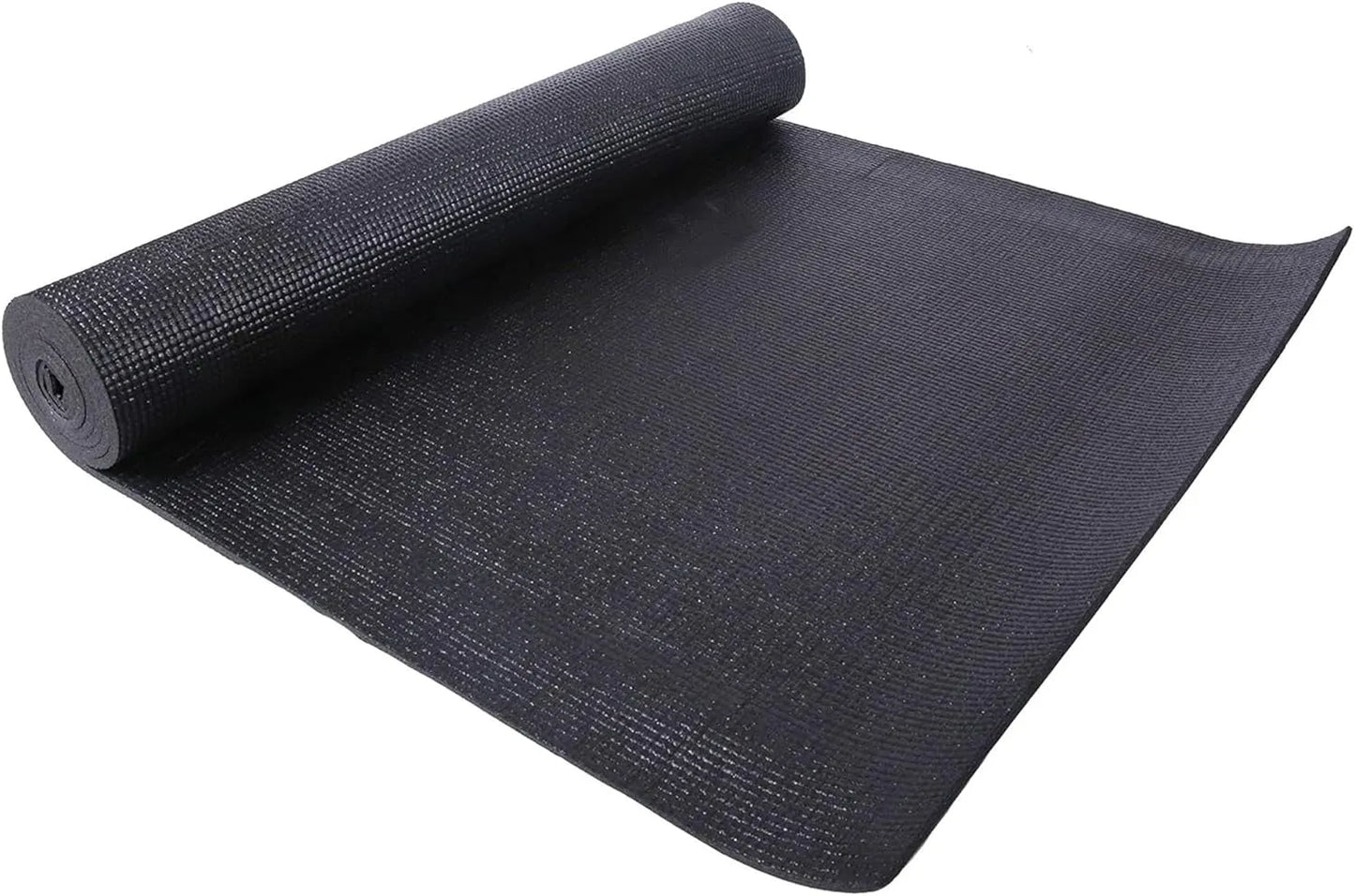 Fitvids All Purpose 1/4-Inch High Density Anti-Tear Exercise Yoga Mat with Carrying Strap, Multiple Colors