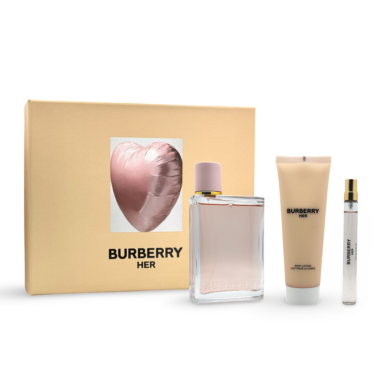 Gift Set Buthtrberry Her 3pcs