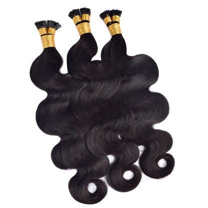 Body Wave I Tip Free Shipping Hair Extensions 100% Real Human Hair 100g CVOHAIR