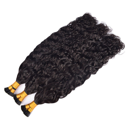 Italian Curly I Tip Free Shipping Hair Extensions 100% Real Human Hair 100g CVOHAIR