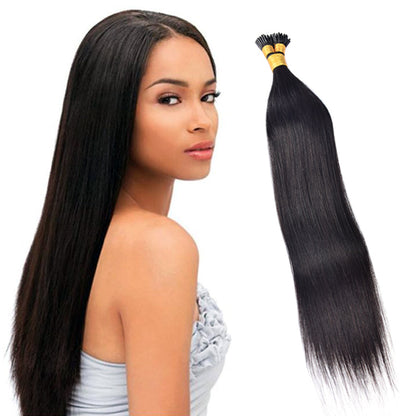 Straight I Tip Free Shipping Hair Extensions 100% Real Human Hair 100g CVOHAIR