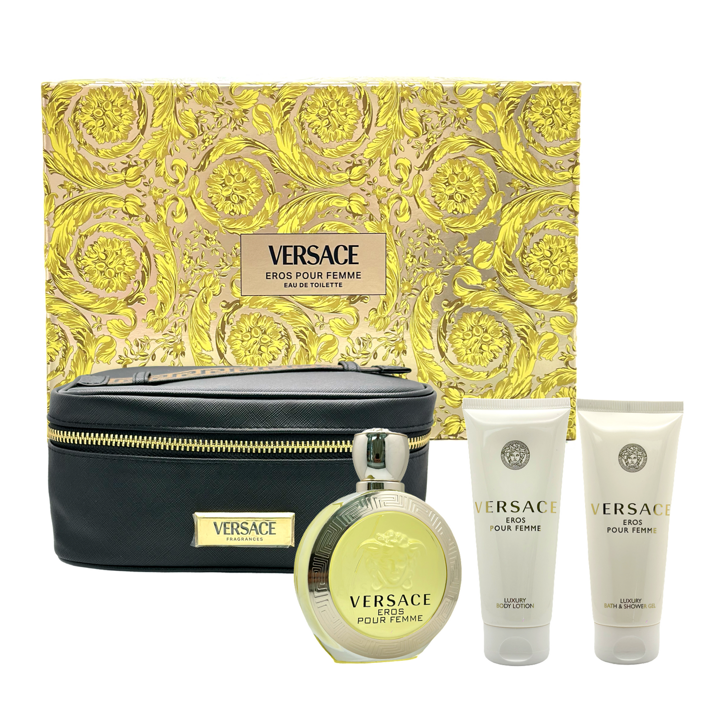 Gift Set Eros Pour Femme by Vethtrsace 4pcs
