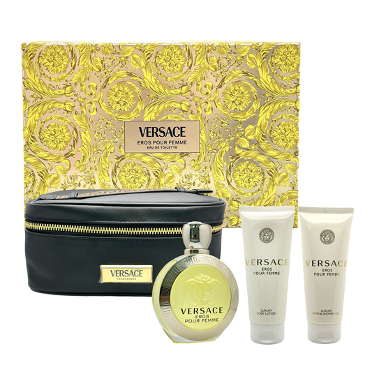 Gift Set Eros Pour Femme by Vethtrsace 4pcs