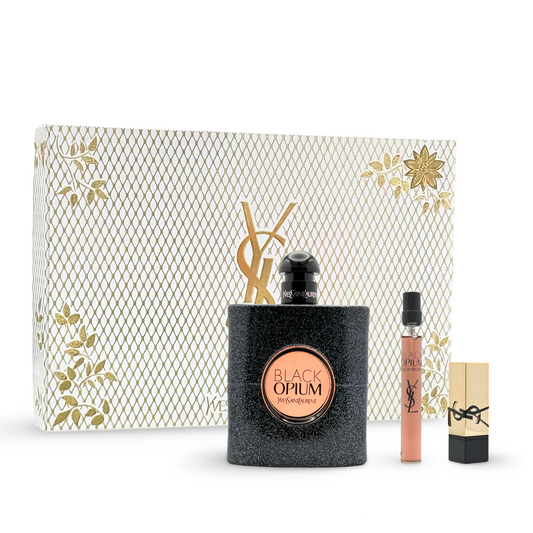 Gift Set Black Opium by Yvthtes Sathtint Lathturent