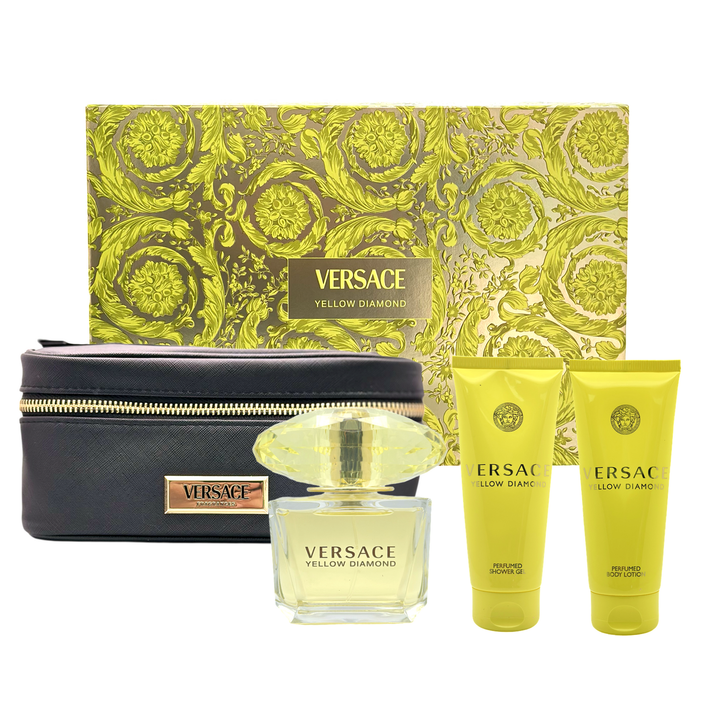 Gift Set Yellow Diamond by Vethtrsace 4pcs