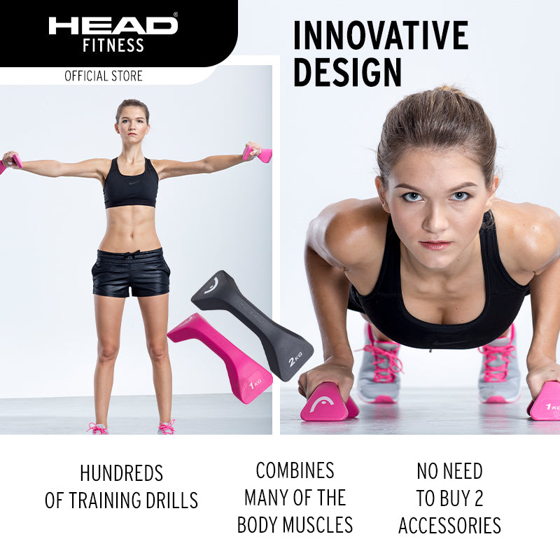 HEAD Push-Up Dumbbell   1 kg