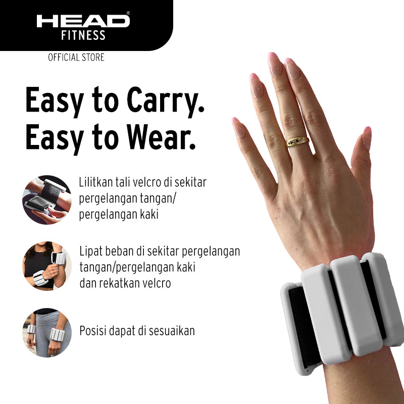 HEAD Wrist Ankle   Grey