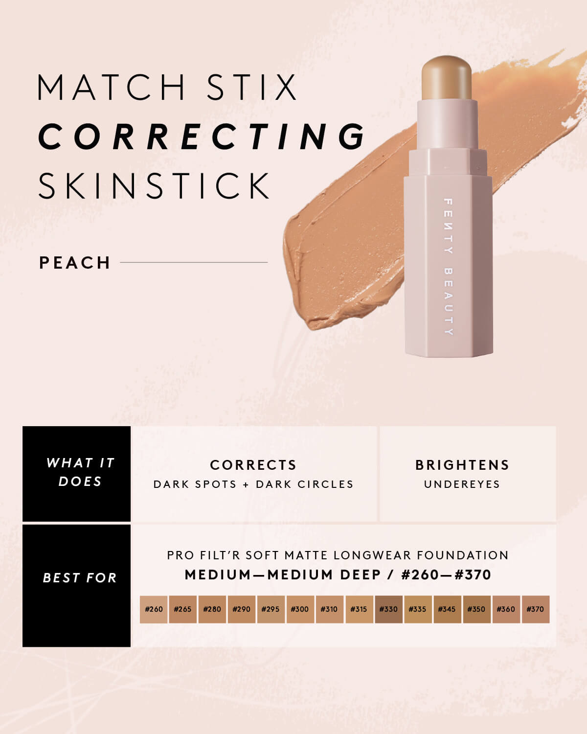 Match Stix Correcting Skinstick ¡ª Peach