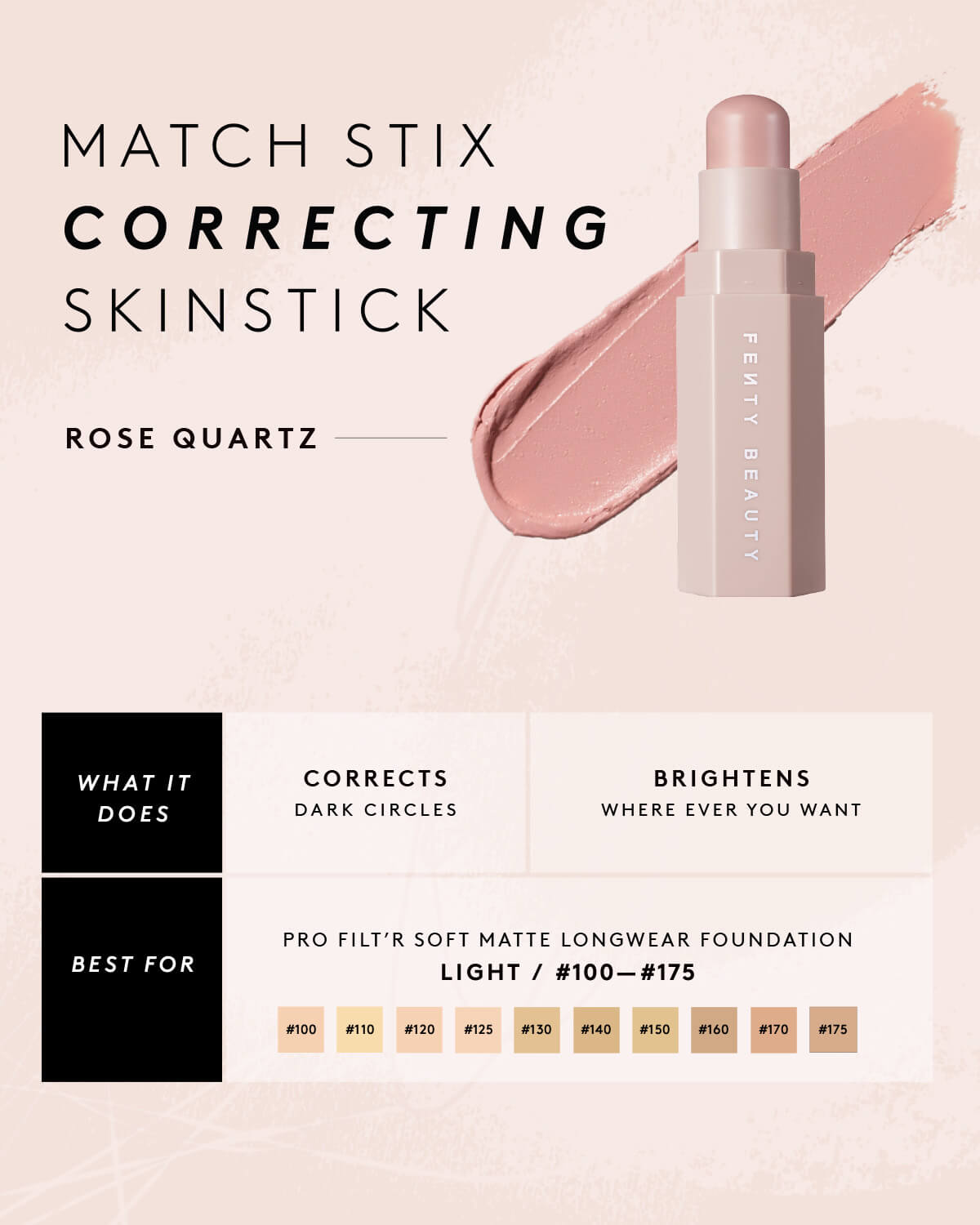 Match Stix Correcting Skinstick ¡ª Rose Quartz