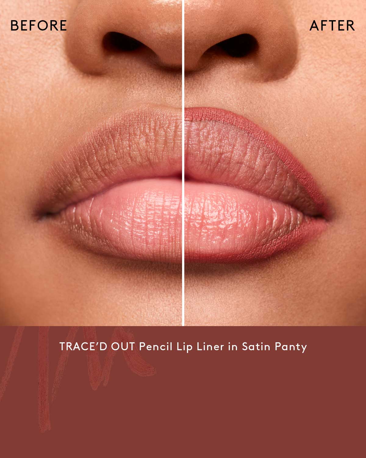 Trace'd Out Longwear Waterproof Pencil Lip Liner ¡ª Satin Panty