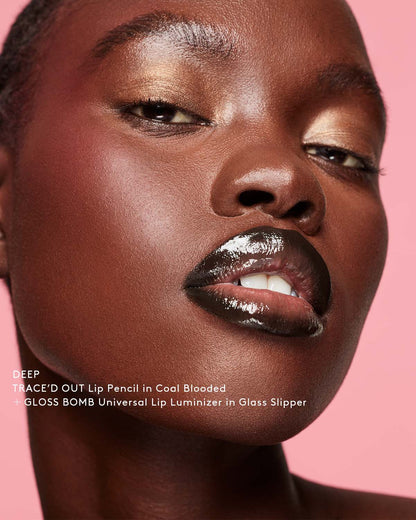 Trace'd Out Longwear Waterproof Pencil Lip Liner ¡ª Coal Blooded