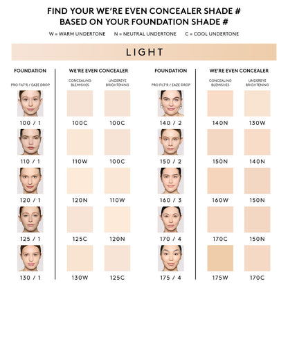We're Even Hydrating Longwear Concealer ¡ª 160W