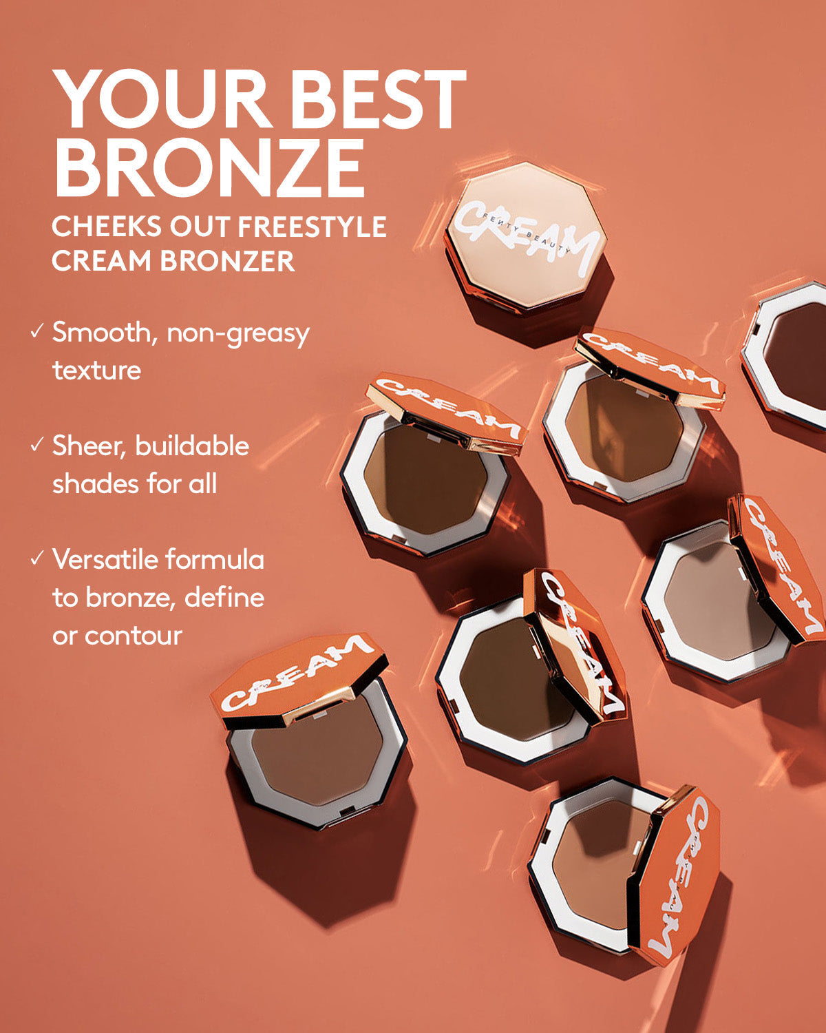 Cheeks Out Freestyle Cream Bronzer ¡ª Teddy