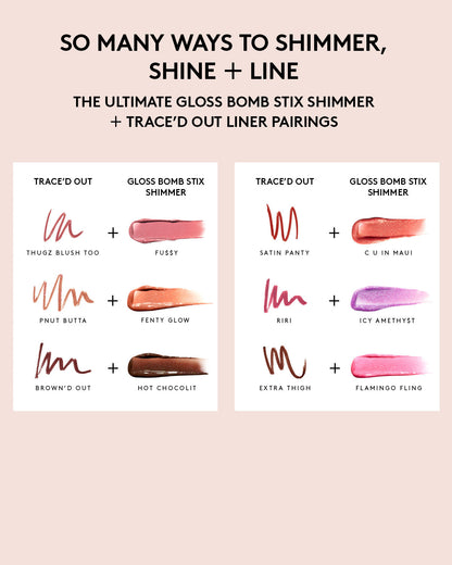 Gloss Bomb Stix High-Shine Gloss Stick ¡ª Shimmering Icy Amethy$t