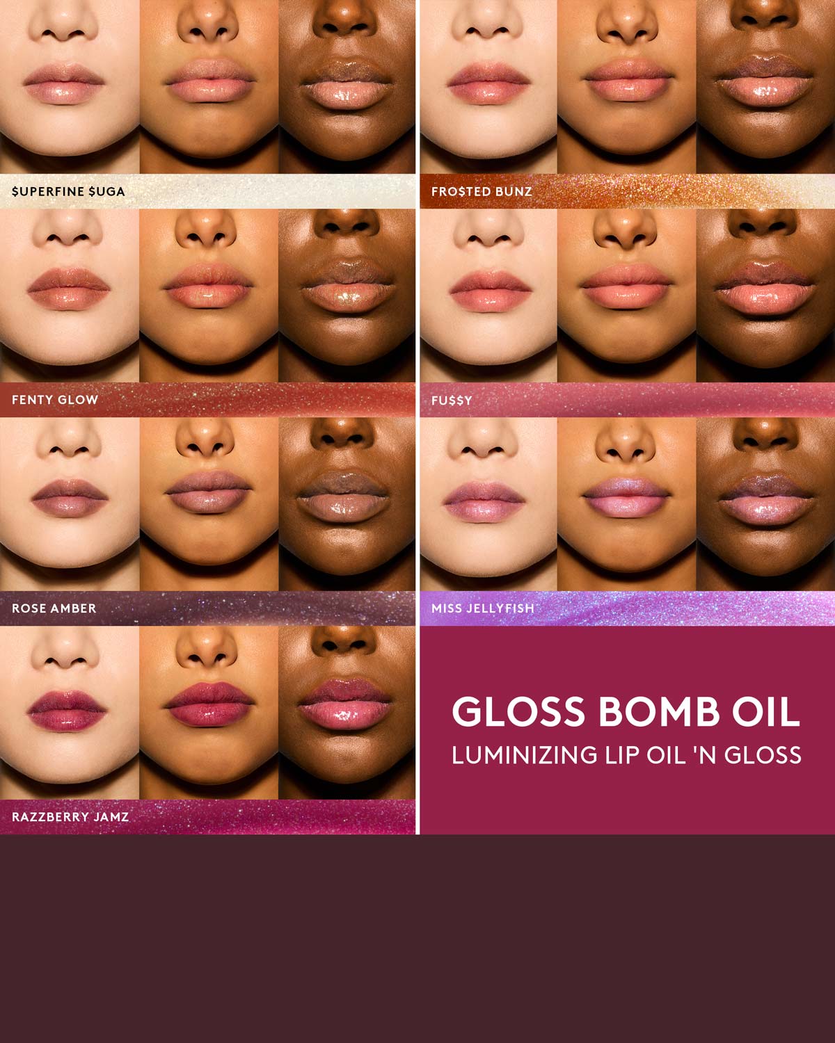 Gloss Bomb Oil Luminizing Lip Oil 'N Gloss ¡ª Fenty Glow