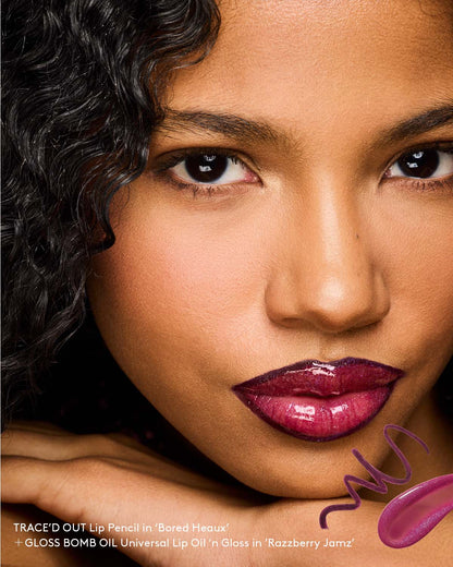 Trace'd Out Longwear Waterproof Pencil Lip Liner ¡ª Bored Heaux