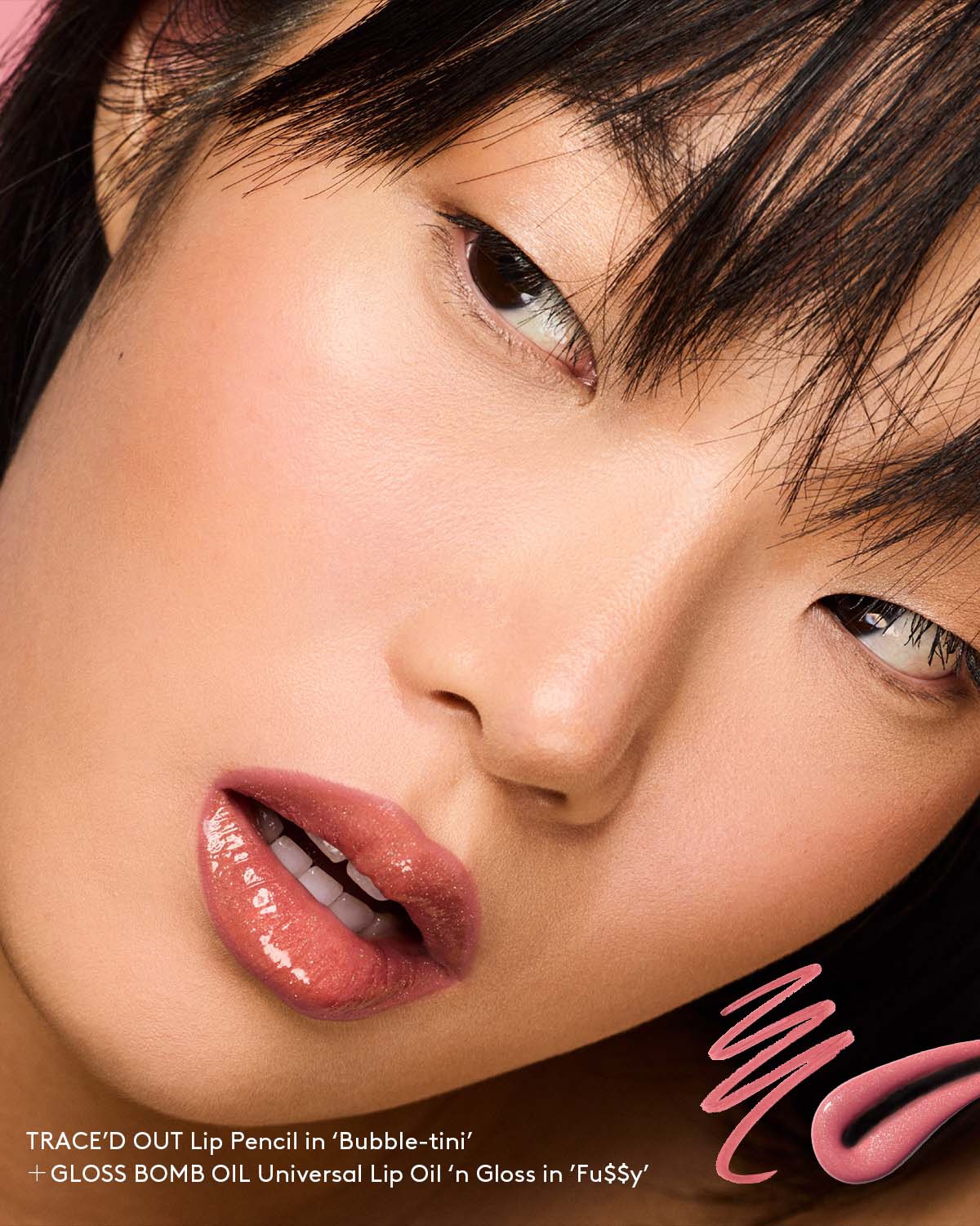 Trace'd Out Longwear Waterproof Pencil Lip Liner ¡ª Bubble-tini