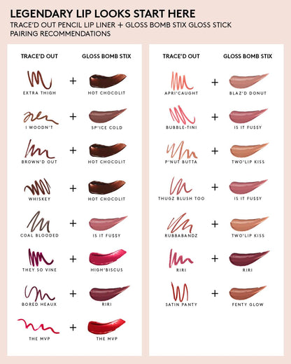 Trace'd Out Longwear Waterproof Pencil Lip Liner ¡ª Bored Heaux