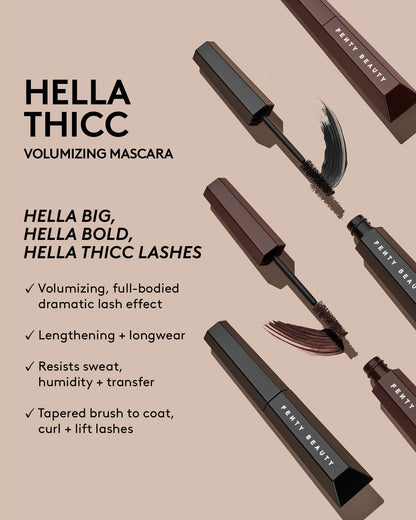 Hella Thicc Volumizing Mascara ¡ª Cuz I'm Black