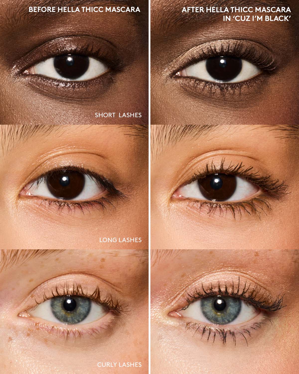 Hella Thicc Volumizing Mascara ¡ª Cuz I'm Black