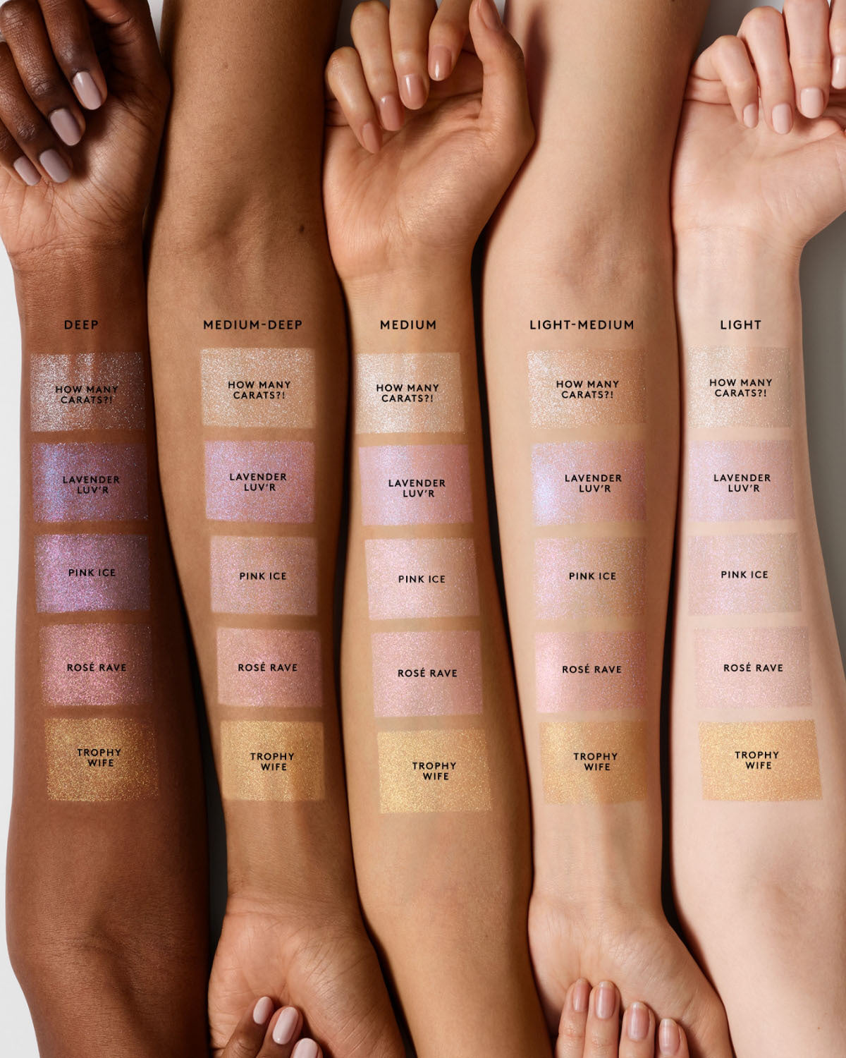 Diamond Bomb All-Over Diamond Veil ¡ª Ros¨¦ Rave