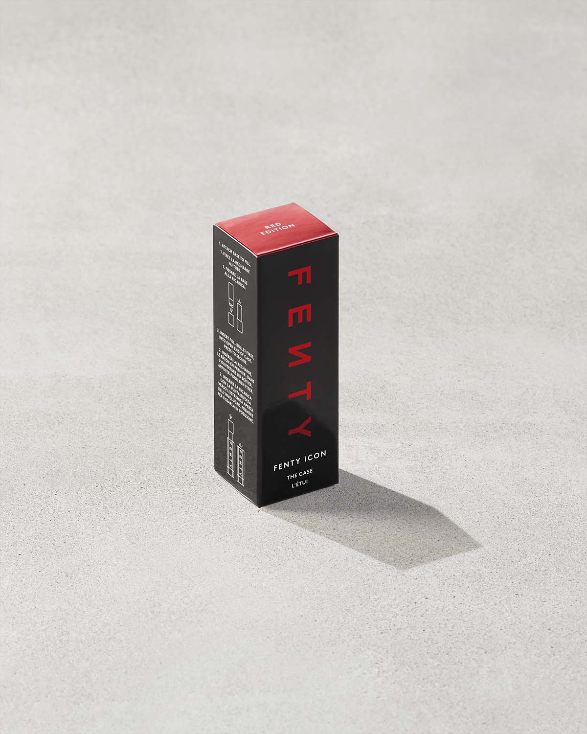 Fenty Icon The Case Semi-Matte Refillable Lipstick ¡ª Red Edition