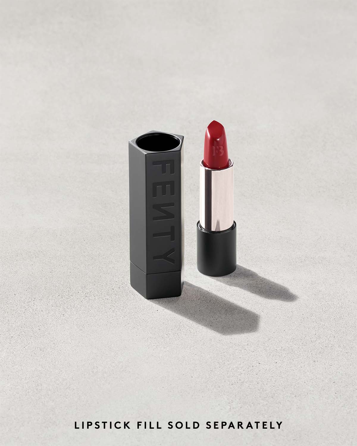 Fenty Icon The Case Semi-Matte Refillable Lipstick ¡ª Matte Black