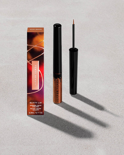 Glitty Lid Shimmer Liquid Eyeliner ¡ª Bronze All Ova Collection: Boozy Bronze