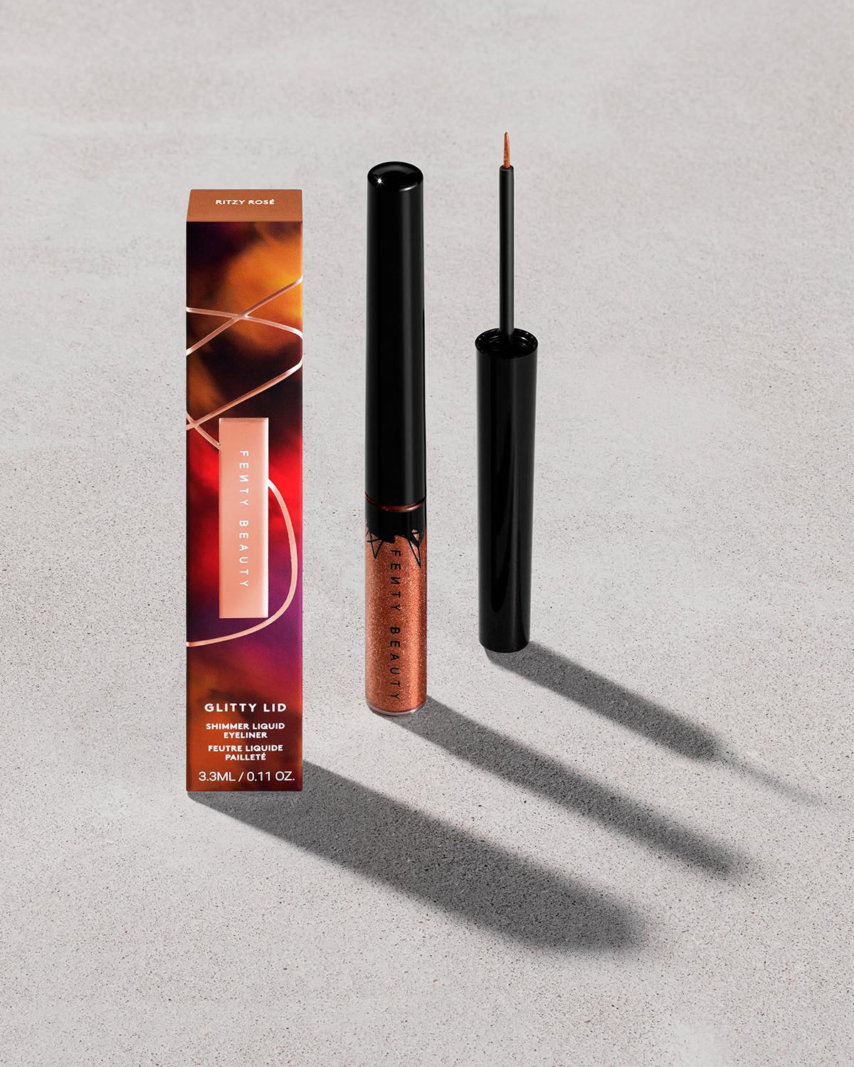 Glitty Lid Shimmer Liquid Eyeliner ¡ª Bronze All Ova Collection: Ritzy Rose