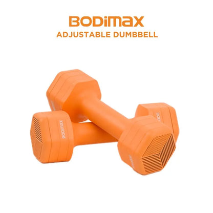 BODIMAX ADJUSTING DUMBBELL HEXAGONAL ORANGE